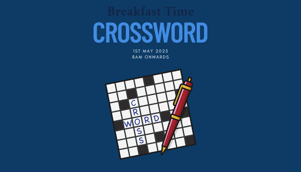 Breakfast time crossword